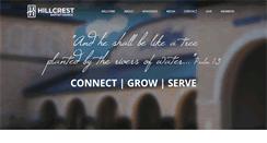 Desktop Screenshot of hillcrestbaptist.cc